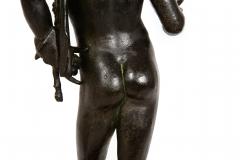 Fine Italian Grand Tour Antique Bronze Sculpture of Narcissus after Antiquity - 4572494