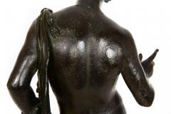 Fine Italian Grand Tour Antique Bronze Sculpture of Narcissus after Antiquity - 4572498