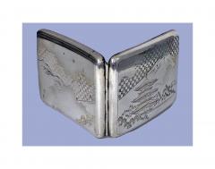 Fine Japanese 950 Silver Box Case C 1920 - 154979