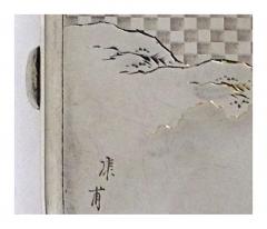 Fine Japanese 950 Silver Box Case C 1920 - 154980