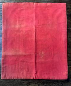 Fine Japanese Embroidery Silk Fukusa Kabuki Story Meiji Period - 4010683