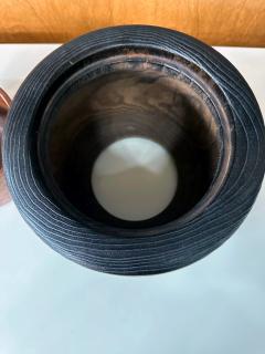 Fine Japanese Hibachi Lacquer with Inlays Meiji Period - 3646453