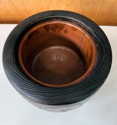 Fine Japanese Hibachi Lacquer with Inlays Meiji Period - 3646454