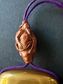 Fine Japanese Inro with Maki e and Inlay by Shokasai and Shibayama - 4401565