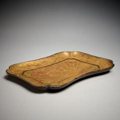 Fine Japanese Meiji Period gilt lacquerware tray - 4006243