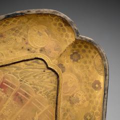 Fine Japanese Meiji Period gilt lacquerware tray - 4006291
