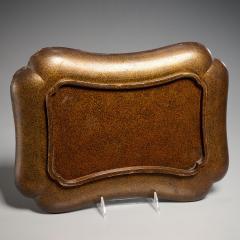 Fine Japanese Meiji Period gilt lacquerware tray - 4006326