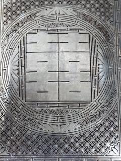 Fine Korean Box with Tray Iron with Silver Inlay Joseon Dynasty - 3647685
