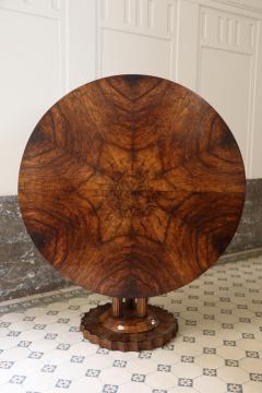 Fine Large Biedermeier Walnut Table Vienna c 1825  - 3589894