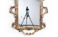Fine Large Italian Rococo Silver Gilt Carved Antique Wall Mirror circa 1870 - 4501385