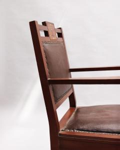 Fine Large Vienna Secession Armchair - 4317281