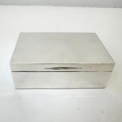 Fine Mappin Webb Sterling Silver Box England 1928  - 4559084