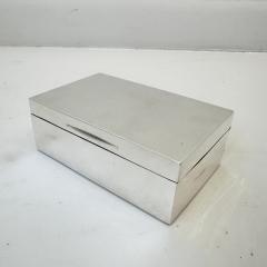 Fine Mappin Webb Sterling Silver Box England 1928  - 4559085