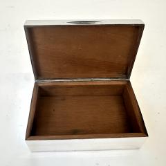 Fine Mappin Webb Sterling Silver Box England 1928  - 4559086