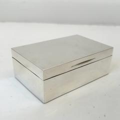 Fine Mappin Webb Sterling Silver Box England 1928  - 4559087