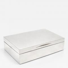 Fine Mappin Webb Sterling Silver Box England 1928  - 4559800