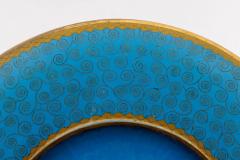 Fine Meiji Cloisonn Enamel Charger Bamboo and Insects Attributed Goto - 4556442