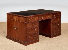 Fine Nine Drawer Partners Desk - 4588707