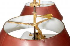 Fine Pair Of Late Louis XVI Bouillotte Lamps - 4645389