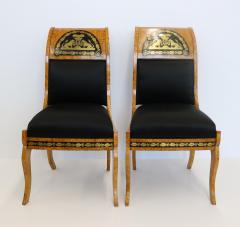 Fine Pair Of Neoclassical Side Chairs c1850 - 4568567