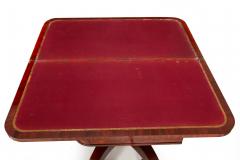 Fine Pair of American Classical Mahogany Card Tables Massachusetts ca 1820 - 4735093