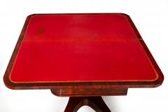 Fine Pair of American Classical Mahogany Card Tables Massachusetts ca 1820 - 4735094