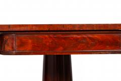 Fine Pair of American Classical Mahogany Card Tables Massachusetts ca 1820 - 4735095