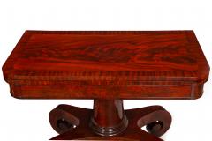 Fine Pair of American Classical Mahogany Card Tables Massachusetts ca 1820 - 4735096