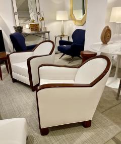 Fine Pair of Art Deco club chairs by D I M D coration Interieure Moderne  - 3648742