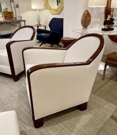 Fine Pair of Art Deco club chairs by D I M D coration Interieure Moderne  - 3648743