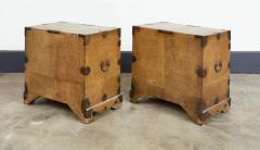 Fine Pair of Chinese Shagreen Cabinets - 4364093