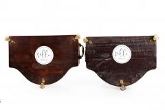 Fine Pair of English George III Period Antique Mahogany Boxes circa 1780 - 4501520