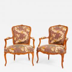 Fine Pair of French Louis XV Style Fauteuils - 1216102