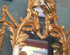 Fine Pair of George III Giltwood Two Light Sconces - 2152681