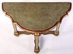 Fine Pair of Italian 18th Century Painted Console Tables with Pair of Mirrors - 632741