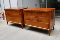 Fine Pair of Large Biedermeier Chests 19th Century - 3571035