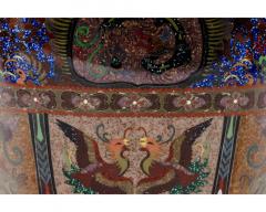 Fine Pair of Meiji Cloisonn Enamel Vases Attributed to The Ando Jubei Company - 4556113