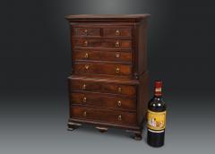 Fine Quality George III Miniature Chest on Chest - 2293309