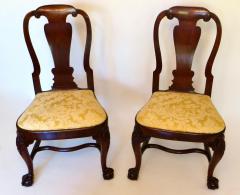 Fine Quality Set of 8 George I Dining Chairs English Circa 1715 - 3913244