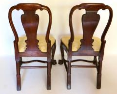 Fine Quality Set of 8 George I Dining Chairs English Circa 1715 - 3913245