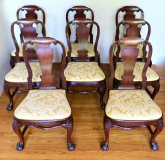 Fine Quality Set of 8 George I Dining Chairs English Circa 1715 - 3913258