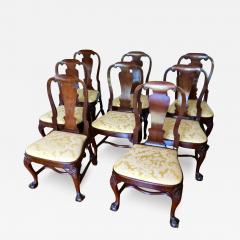 Fine Quality Set of 8 George I Dining Chairs English Circa 1715 - 3917282