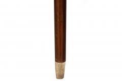Fine Rare Inlaid Rosewood Dodecahedron Cane Walking Stick - 4502795