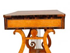 Fine Regency Amboyna And Calamander Games Table - 4144434
