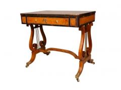 Fine Regency Amboyna And Calamander Games Table - 4144463