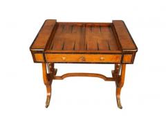 Fine Regency Amboyna And Calamander Games Table - 4144466