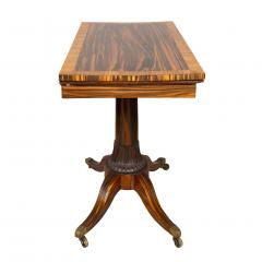 Fine Regency Calamander and Rosewood Games Table - 3739360