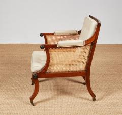 Fine Regency Caned Bergere - 4495005