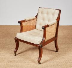 Fine Regency Caned Bergere - 4495016