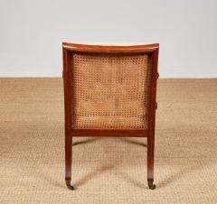 Fine Regency Caned Bergere - 4495050